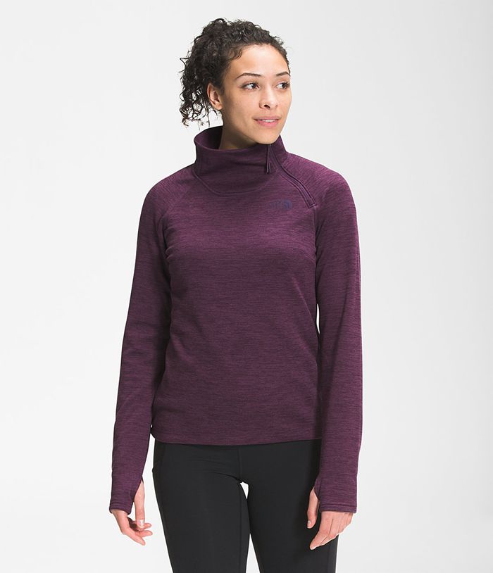 Pullover The North Face Mujer Canyonlands ¼ Zip - Colombia YOMDQZ394 - Moradas